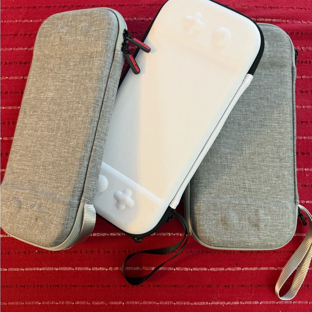 Bundle of 3 STARTRC GAMES Carrying Cases for Nintendo Switch / Switch OLED